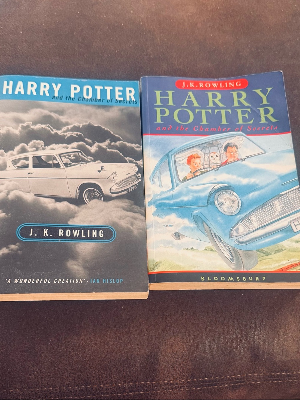 Rare Harry Potter and the Chamber of Secrets by J.K. Rowling - Blue Cover Ed